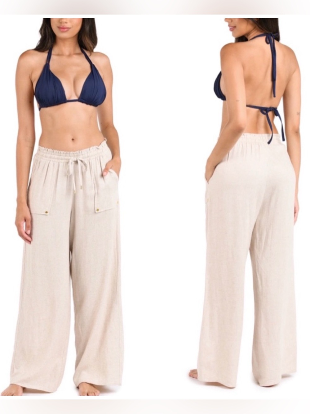 NWT La Blanca Delphine Coast Beach Pant Size Small